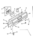 Backguard section
