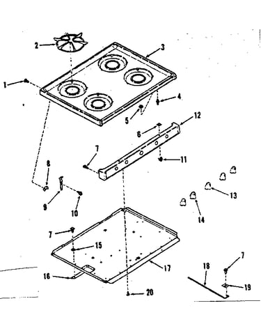 Main top section