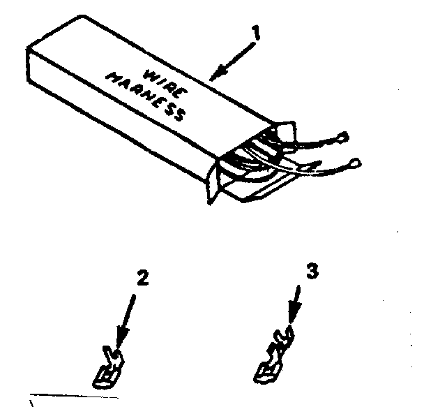 WIRE HARNESS AND COMPONENTS