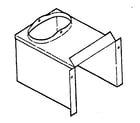 Kenmore 9116178510 optional flue collar kit diagram
