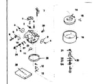 Tecumseh HM80-155282L replacement parts diagram