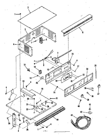 Control panel section