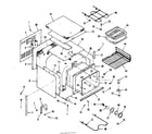 Kenmore 2784258491 lower body section diagram