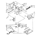 Kenmore 1068750500 air flow and control parts diagram