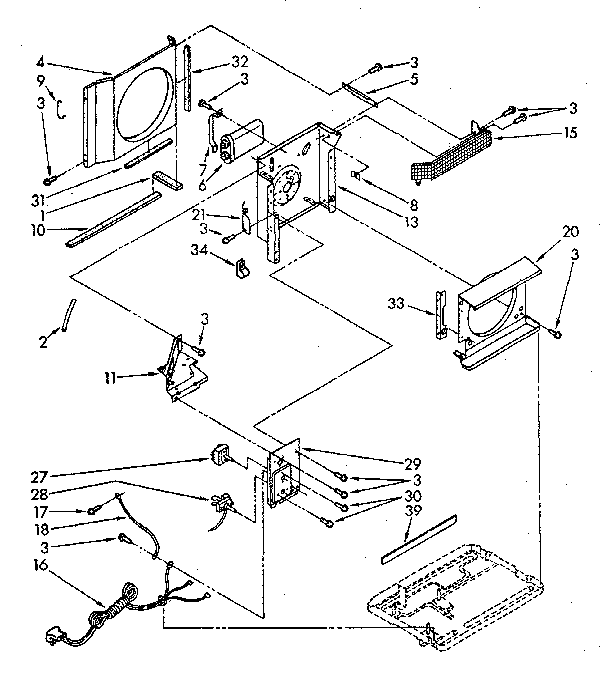 Air flow and control parts