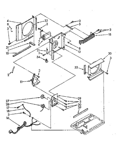 Air flow and control parts
