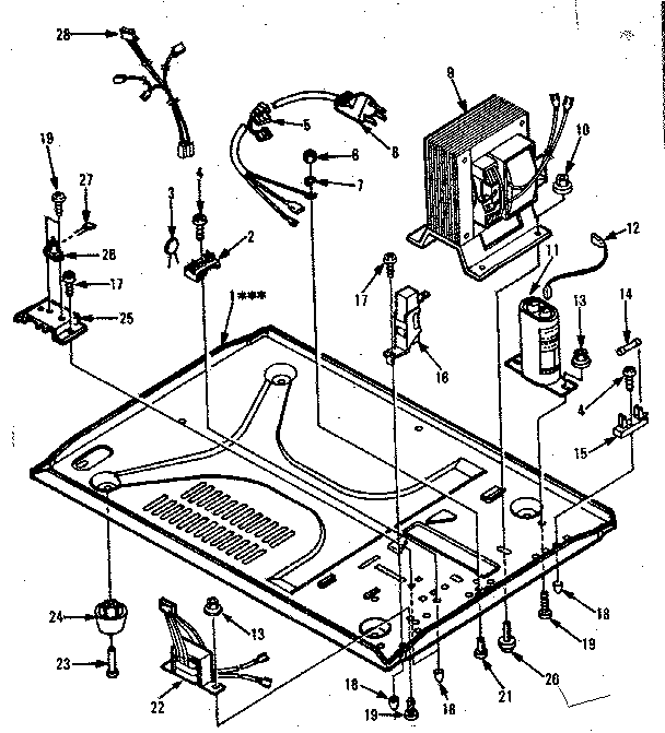 MICROWAVE PARTS