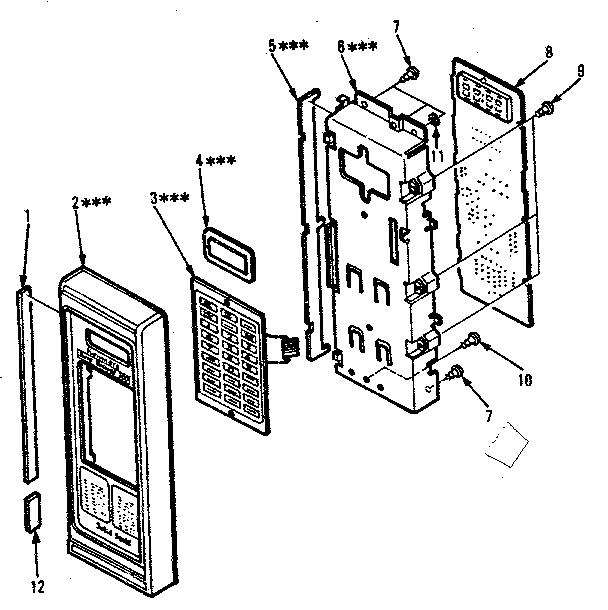Control panel parts