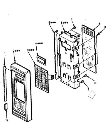 Control panel parts