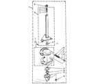 Kenmore 11081362100 brake and drive tube parts diagram
