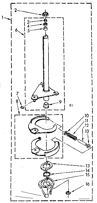 Brake and drive tube parts