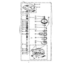 Kenmore 11081362800 gearcase parts diagram