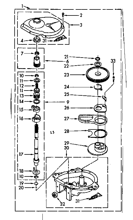 Gearcase parts