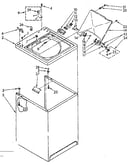 Top and cabinet parts