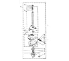 Kenmore 11081362120 brake and drive tube parts diagram
