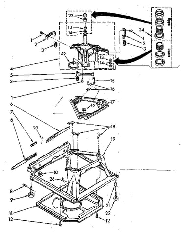 Machine base parts