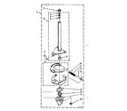 Kenmore 11081362230 brake and drive tube parts diagram