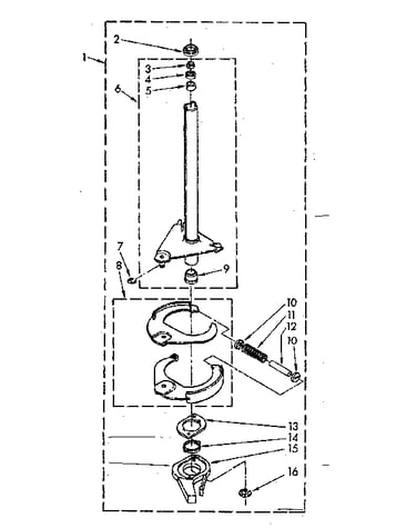 Brake and drive tube parts