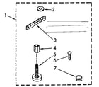 Kenmore 11081375400 miscellaneous parts diagram