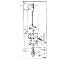 Kenmore 11081375100 brake and drive tube parts diagram