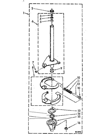 Brake and drive tube parts