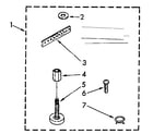 Kenmore 11081375710 miscellaneous parts diagram