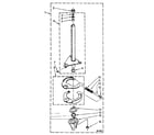 Kenmore 11081375410 brake and drive tube parts diagram
