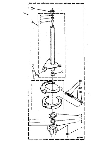 Brake and drive tube parts