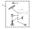 Kenmore 11081375330 miscellaneous parts diagram