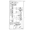 Kenmore 11081375330 gearcase parts diagram