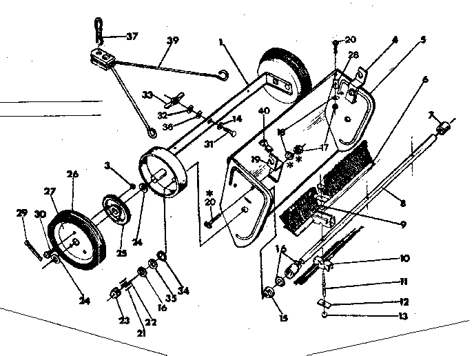 SWEEPER HEAD ASSEMBLY