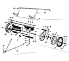 Craftsman 42624095 sweeper unit assembly diagram