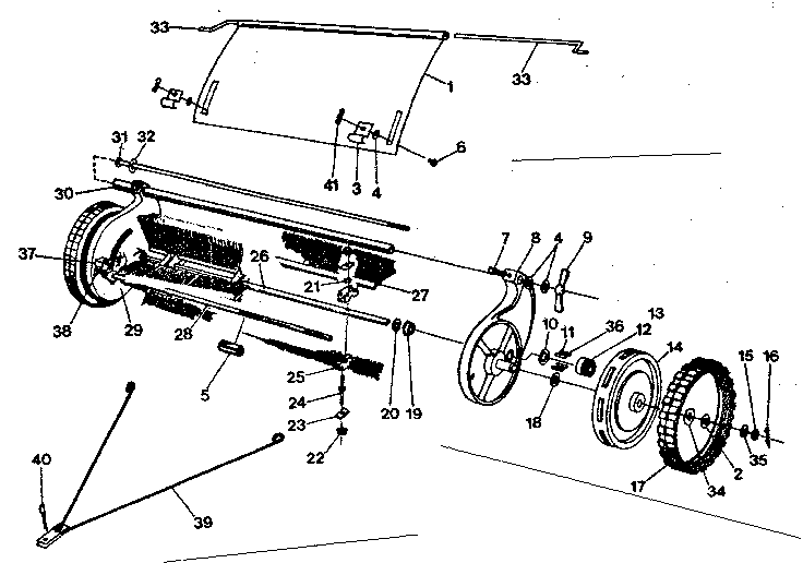 Sweeper unit assembly