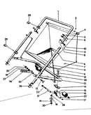 Basket and handle assembly