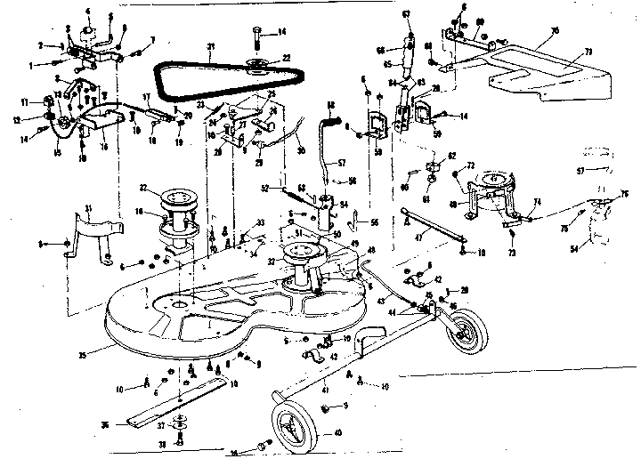 Mower deck