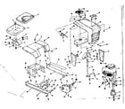 Craftsman 13196312 seat assembly and grill diagram