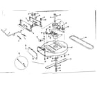 Craftsman 13196312 mower housing diagram