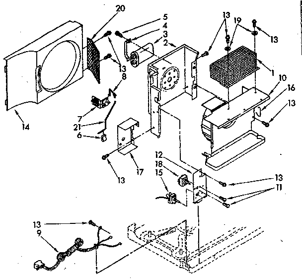 Air flow and control parts