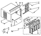 Kenmore 5848730550 cabinet parts diagram