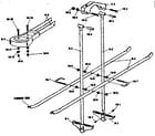 Sears 512723360 glide ride hardware bag #94106 diagram