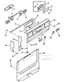 Backguard section