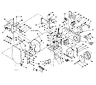 Craftsman 580327810 control panel and intake chamber diagram