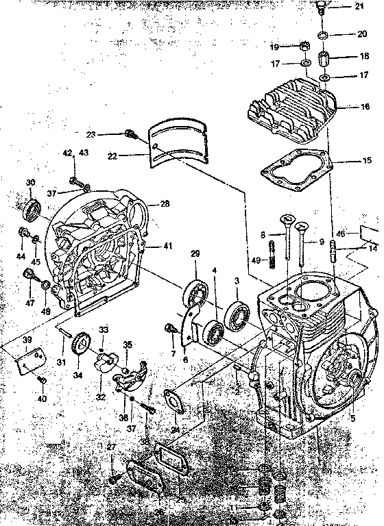 ENGINE CYLINDER BLOCK