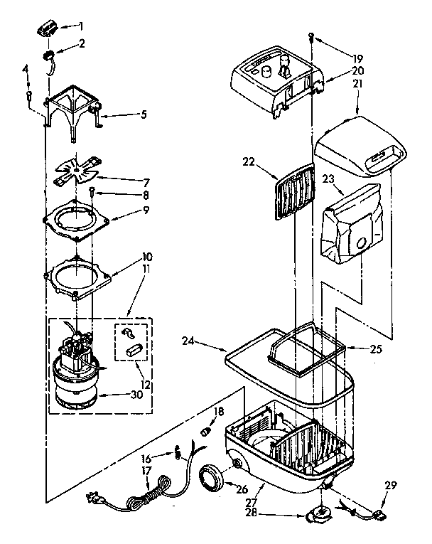 Vacuum cleaner parts