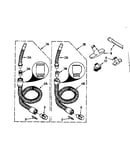 Hose and attachment parts