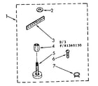 Kenmore 11081360130 miscellaneous parts diagram