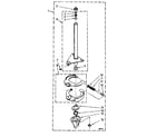 Kenmore 11081360130 brake and drive tube parts diagram