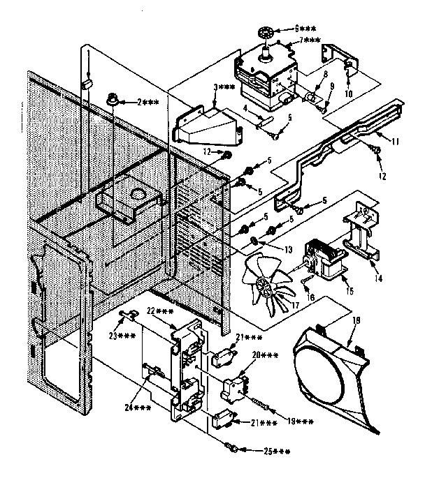 Switches and microwave parts
