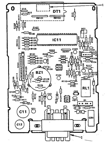 Power and control circuit board