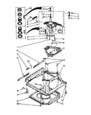 Machine base parts